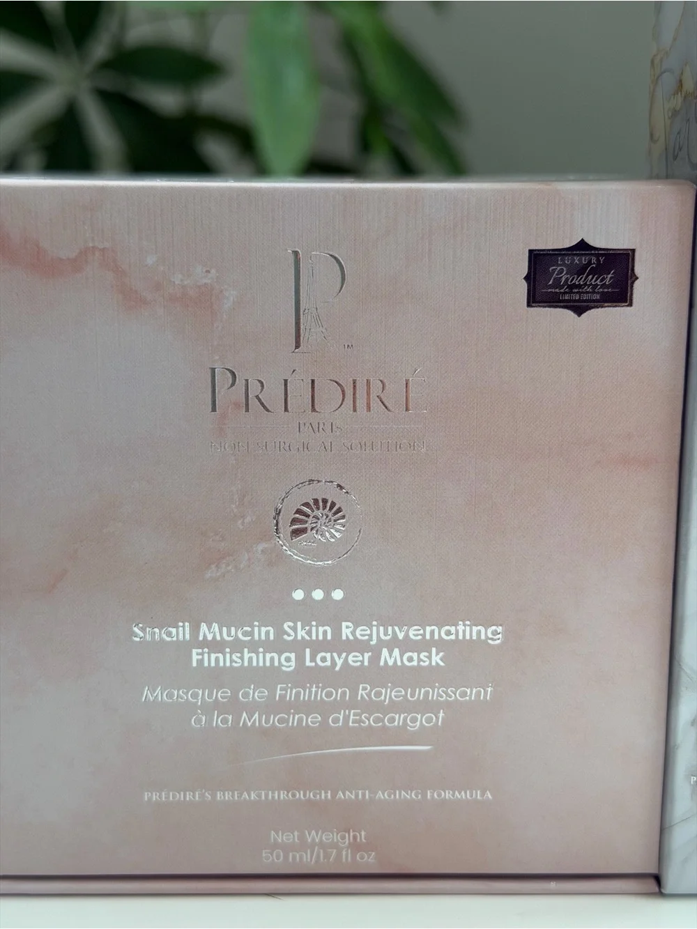 Prediré Paris 2-Piece Skincare Bundle Snail Mucin Layer Mask & Peeling Gel